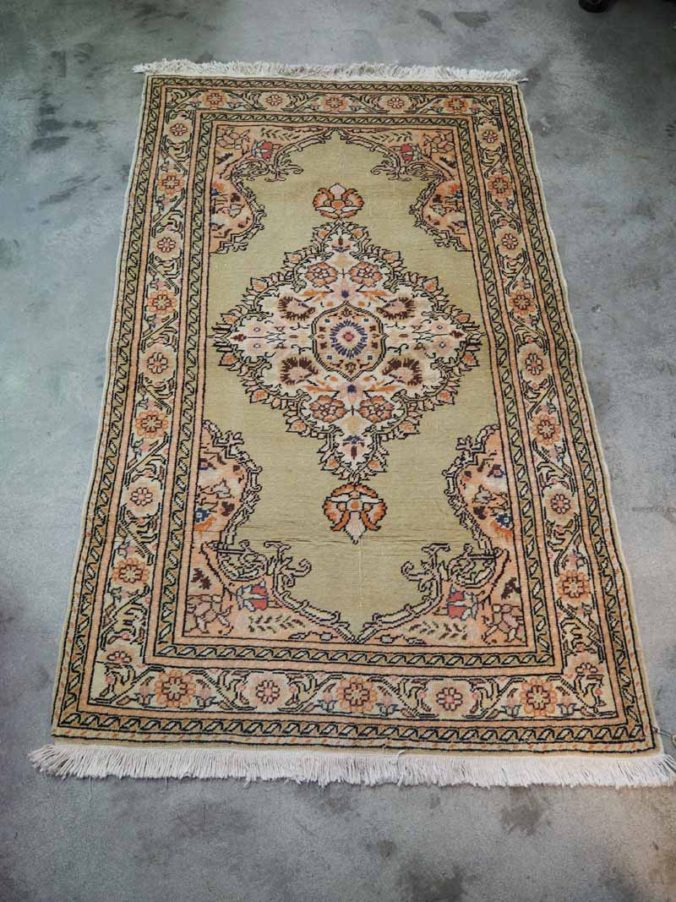 Central Anatolian rug: Kirsehir. Approximatley 60 years old