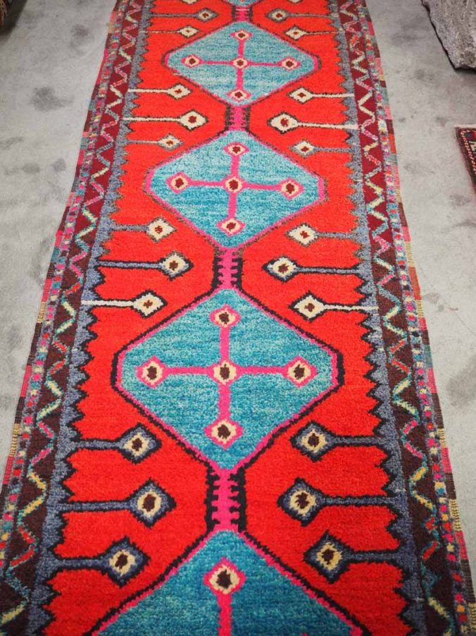 Yahyali Rug. Approximately 30 - 40 years old