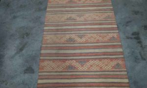 Hand knotted & embroided Kilim from Sivas. Approximately 50 - 60 years old