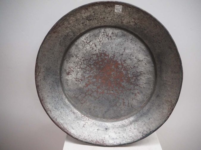 Tinned Copper Ottoman Period Tray