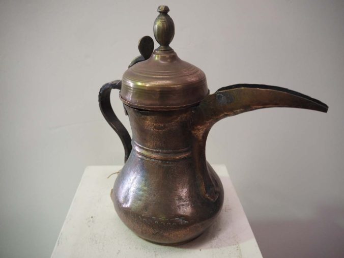 Antique Homeware and Kitchenware copper coffee pot