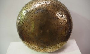 Brass And tin Ottoman Turkish antique bowl