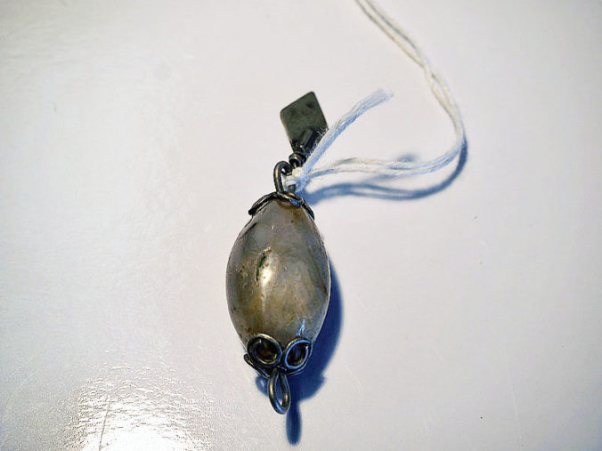 Turkoman silver pendant