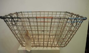 Vintage French Oyster basket