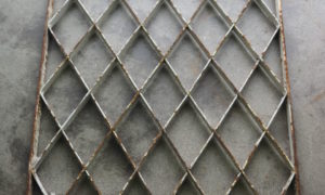Antique 19th Century Ottoman Wrought iron grille