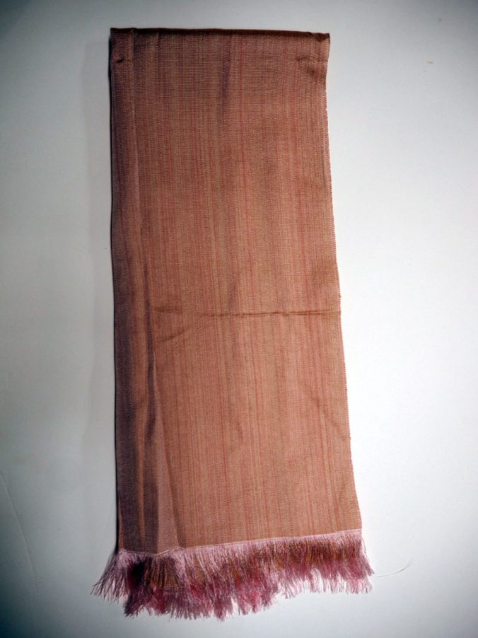 Hand looomed Turkish silk scarf