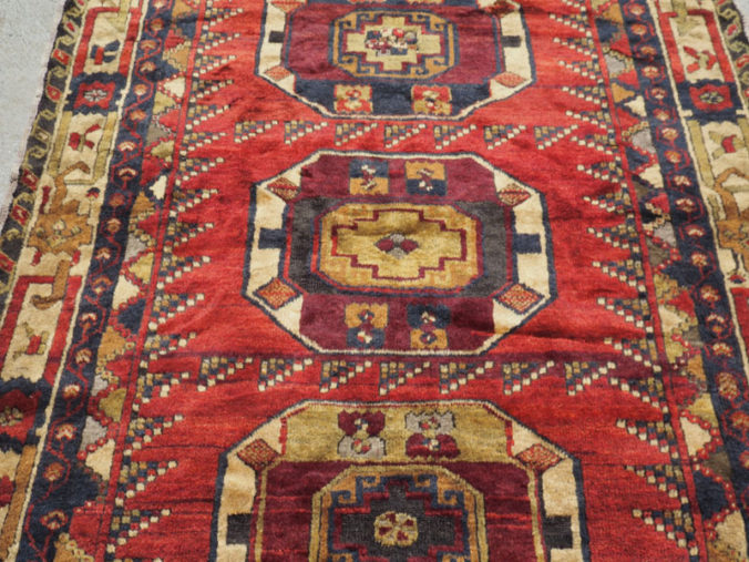 Hand made wool on wool Konya Karancu, approximately 70 years old