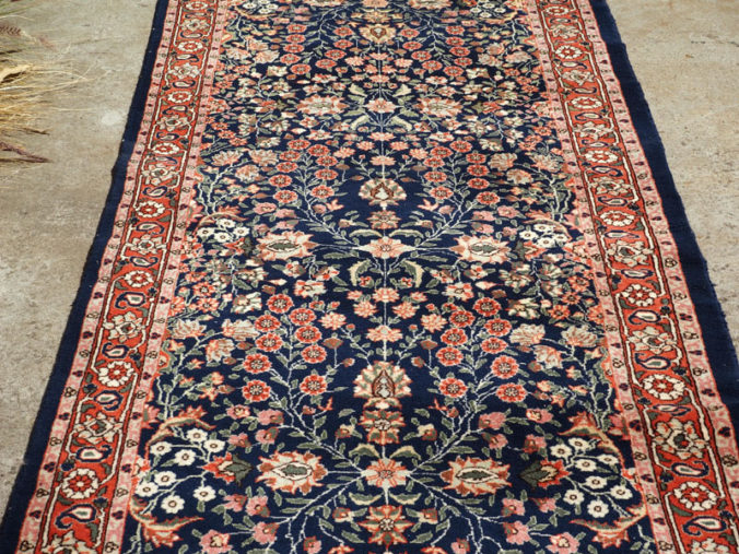 Double knotted hand made wool on cotton from Kayseri, approximately 30 - 40 years old