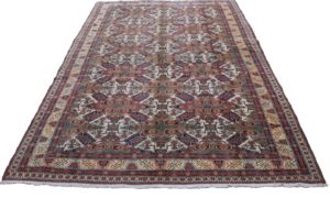 T827 Hand Knotted Turkish Kazak Design Kayseri Rug 2.80 x 2.02