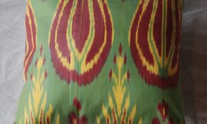 C212 Turkish Silk Ikat Cushion 40cms x 40cms $85