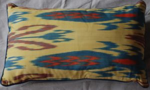 C240 Turkish Cotton Ikat Cushion 55cms x 30cms $85