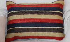 C372 Antique Kilim Fragment Cushion 48cms x 34cms $70