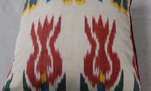 C449 Silk Ikat Cushion 33cms x 33cms $75
