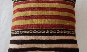 C493 Antique Kilim Fragment Cushion 41cms x 39cms $65