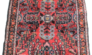 T915 Hand Knotted Persian Saoruk Rug .87 x .61