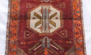 T917 Sivas Village Rug Hand Knotted in Turkey .94 x .50