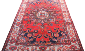 T982 Hand Knotted Persian Arak Sarouk Rug 1.93 x 1.28