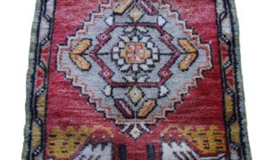 T744 Hand Double Knotted Wool on Wool Nigde Rug 0.95 x 0.52