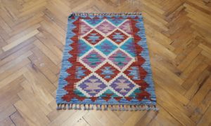 T1110 Afghan Kilim .63 x .82m