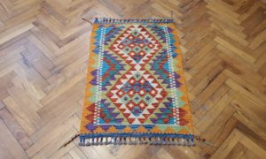 T1115 Afghan Kilim .59 x .87m