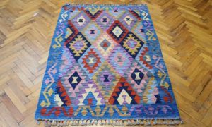 T1125 Afghan Kilim 1.06 x 1.47m