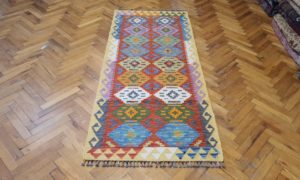 T1140 Afghan Kilim 0.82 x 1.97m