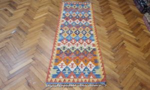 T1144 Afghan Kilim 0.66 x 1.98m