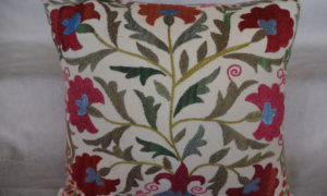 C603 Uzbek Suzani cushion