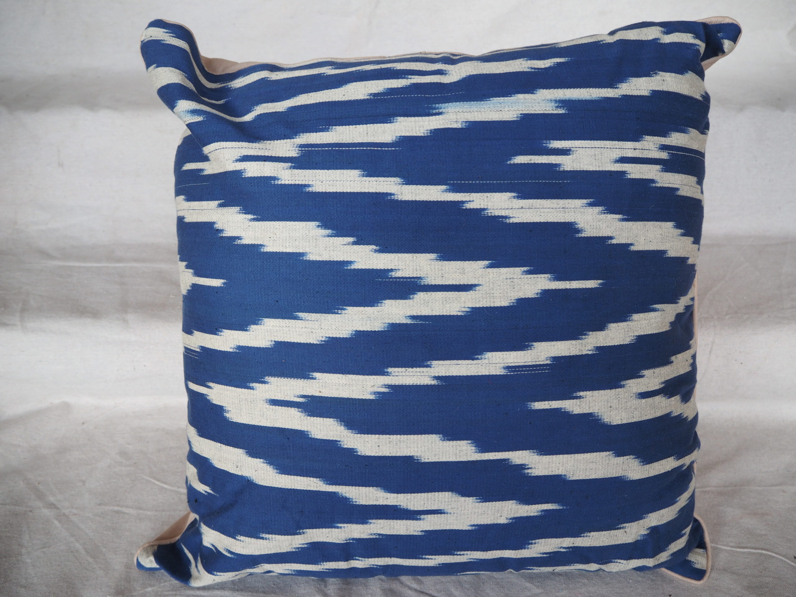 C731 Cotton Ikat cushion