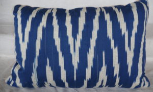 C732 Cotton Ikat cushion