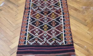 Persian Vintage Nomadic Besic Kilim runner
