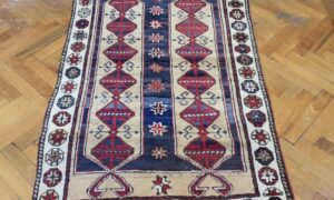 Turkish Vintage Kayseri Nuzumlu Rug
