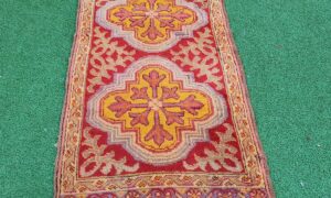 Turkish Antique Greek Konya Sille rug