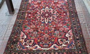 Persian Vintage Husseinabad Village rug
