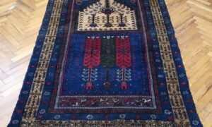 Turkish Vintage Konya Obruk rug