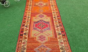 Iraqi Vintage Kurdish Herki runner