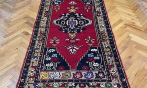 Turkish Vintage Konya Obruk Tribal rug